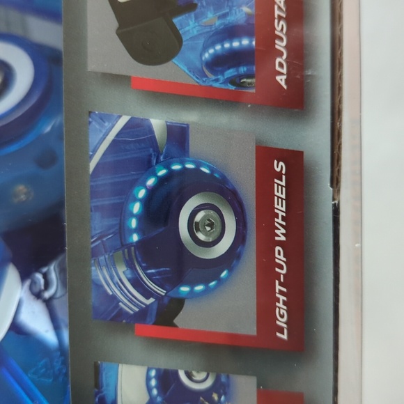 NWT Razor Jetts DLX Heel Wheels Blue - Picture 4 of 13